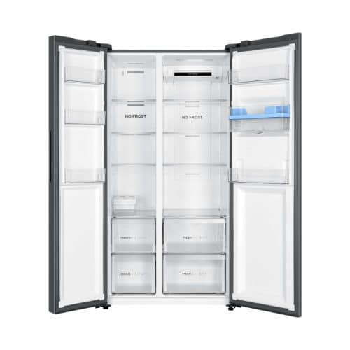 Cánh tủ lạnh 2 cánh Side By Side Inverter 550 lít Aqua AQR-S612XA(WCB)