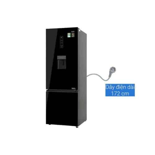 Dây tủ lạnh 2 cánh ngăn đá dưới Inverter 320 lít Aqua AQR-B379MA(WGB)