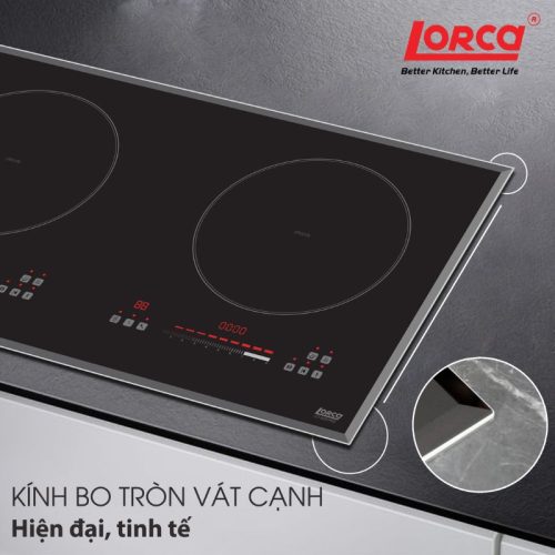 HÌNH ẢNH BẾP TỪ ĐÔI LORCA LCI 889 PRO