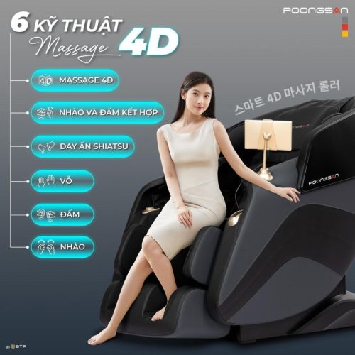 Hình ảnh ghế massage Poongsan MCP-152