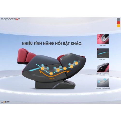 Hình ảnh ghế massage Poongsan MCP-501