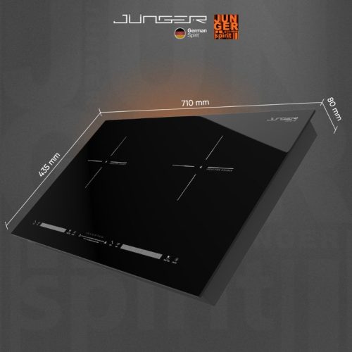 Kích thước bếp từ đôi Junger NKD-22+ lắp âm