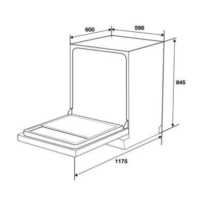 Máy rửa chén Hafele HDW-F6072B 535.29.700 12 kich thuoc may rua chen hafele hdw f6072b 535 29 700 1