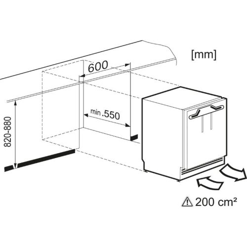 Kích thước tủ đông Miele F 31202 Ui-1