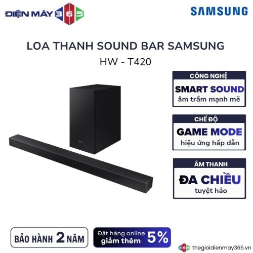Bộ loa thanh Samsung HW-T420/XV 150W