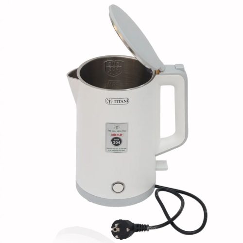 Ảnh Bình Đun 2 Lớp Cao Cấp Titani TK-1825W
