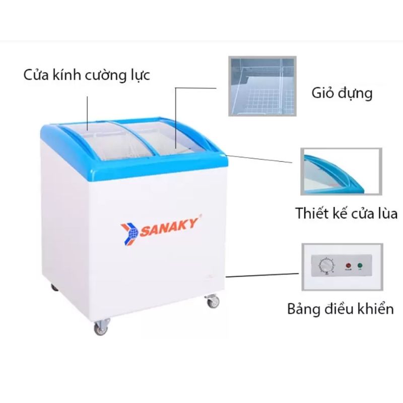 Tủ Đông SANAKY VH282K 5 Ảnh Tủ Đông SANAKY VH282K