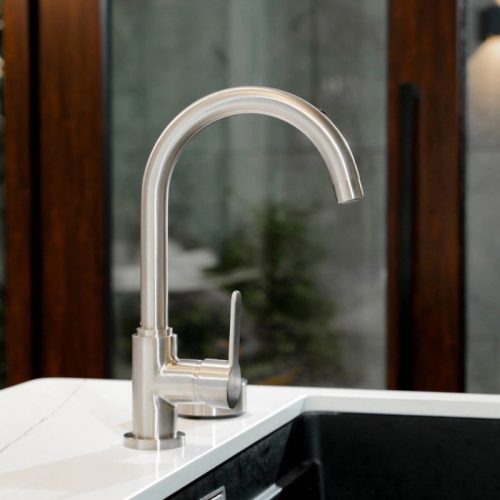 Ảnh vòi rửa bát Wasserwerk WK 5 Stainless steel look 700505