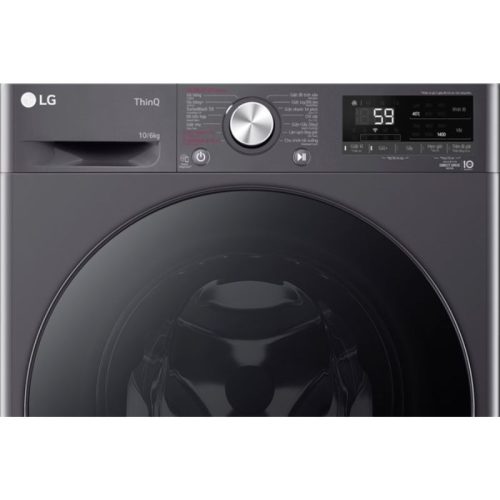Bảng điều khiển máy giặt sấy LG Inverter giặt 10 kg - sấy 6 kg FV1410D4M1