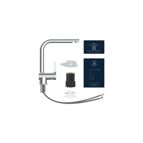 Chi tiết vòi rửa bát Wasserwerk WK 4 Chrome 700400