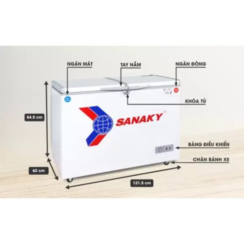 Hình Ảnh Tủ Đông SANAKY VH365W2