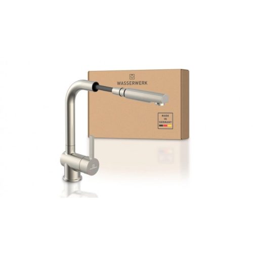 Hộp vòi rửa bát Wasserwerk WK 4 Stainless steel look 700415