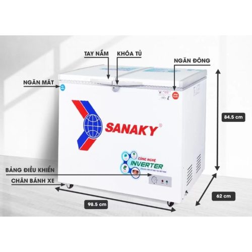Kích Thước Tủ Đông SANAKY VH2599W3
