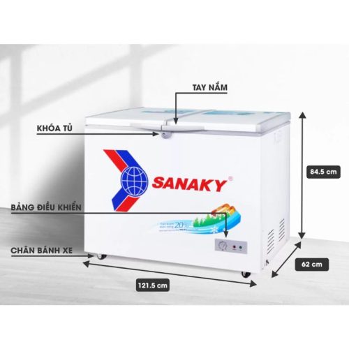 Kích Thước Tủ Đông SANAKY VH3699A1