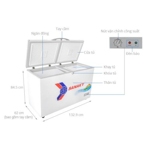 Kích Thước Tủ Đông SANAKY VH4099A1