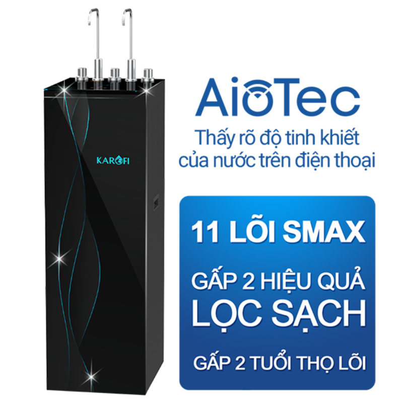 Máy lọc nước nóng lạnh Karofi KAD-X68 6 Tính năng Máy lọc nước nóng lạnh Karofi KAD-X68