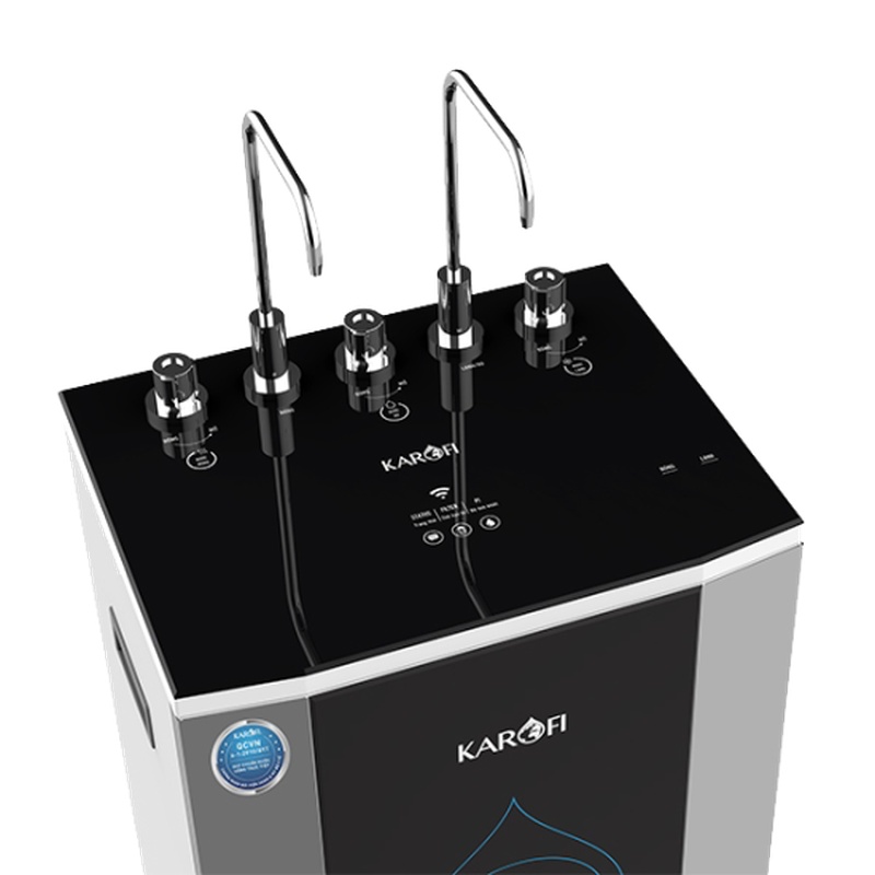 Máy lọc nước nóng lạnh Karofi KAD-D50 7 Bàn điều khiển Máy lọc nước nóng lạnh Karofi KAD-D50