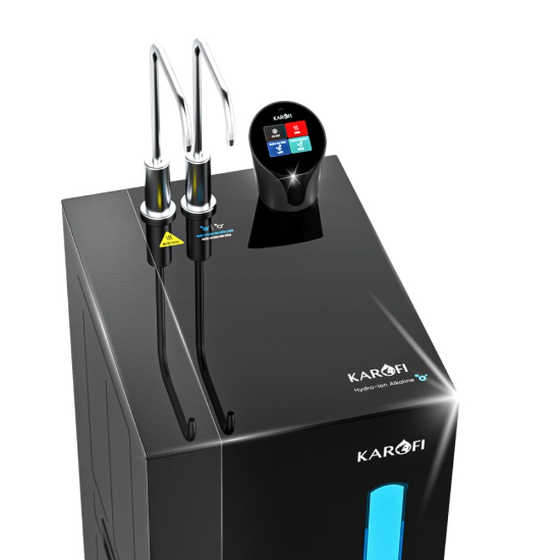 Máy lọc nước nóng lạnh Hydro-ion kiềm Karofi KAE-S86 5 Bàn điều khiển Máy lọc nước nóng lạnh Hydro-ion kiềm Karofi KAE-S86