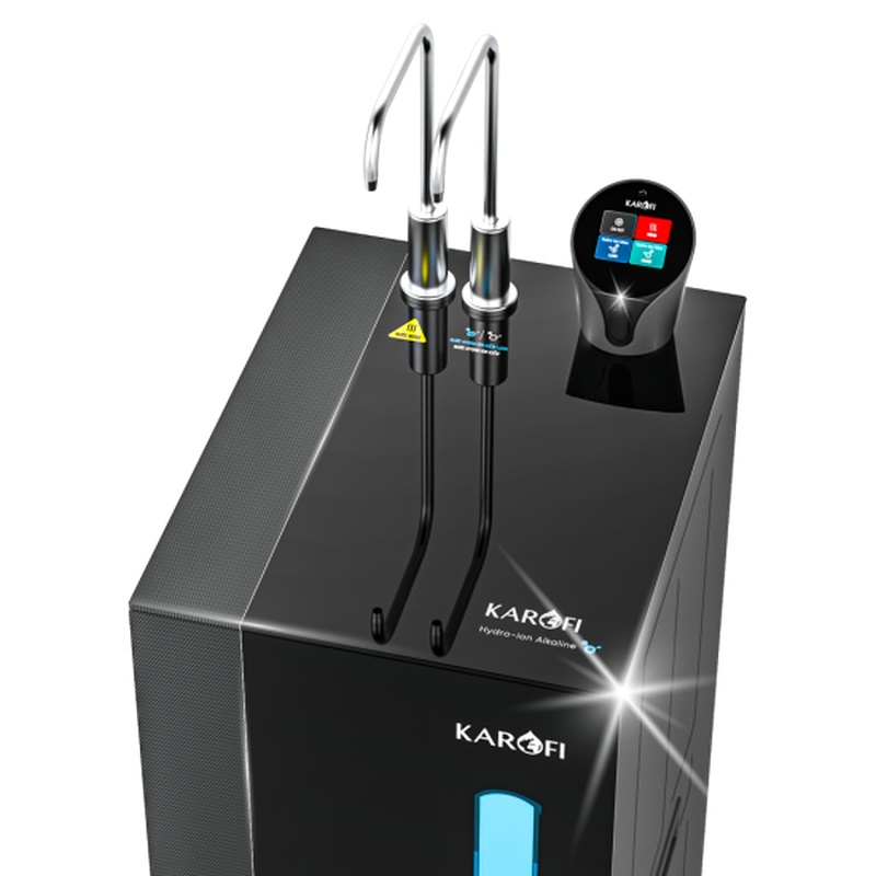 Máy lọc nước nóng lạnh Hydro-ion kiềm Karofi KAE-S86 6 Bàn điều khiển Máy lọc nước nóng lạnh Hydro-ion kiềm Karofi KAE-S86