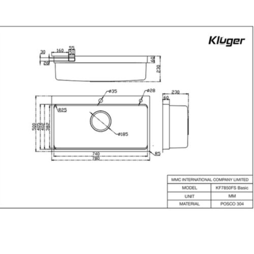 Ảnh 2d Kluger KF7850FS Basic