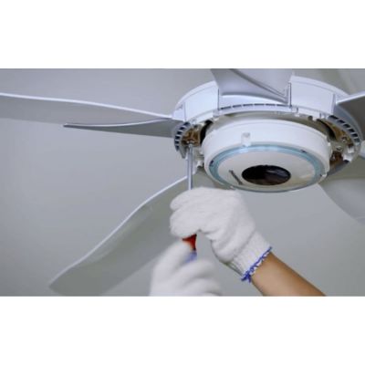 Địa chỉ sửa quạt trần tại Hà Nội uy tín 4 Quạt có mùi khét hoặc chập cháy