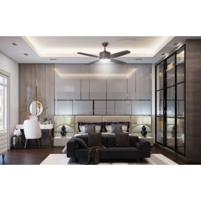 Kích thước quạt trần phổ biến và cách lựa chọn theo diện tích phòng 2 Quạt trần mang lại tính thẩm mỹ cao