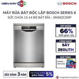 Máy rửa bát Bosch SMS6ZCI00P