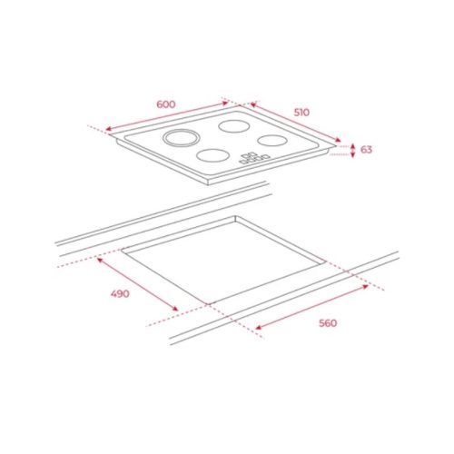 Bếp điện Teka TZ 6315 40239030 - Ảnh 2