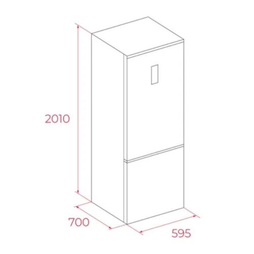Tủ lạnh 2 cánh 378L Teka RBF 88670 VAN GOGH 113400045 - Ảnh 4