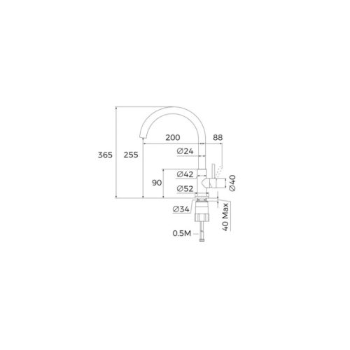 Vòi rửa chén Teka UNI 9310 116030071 - Ảnh 4