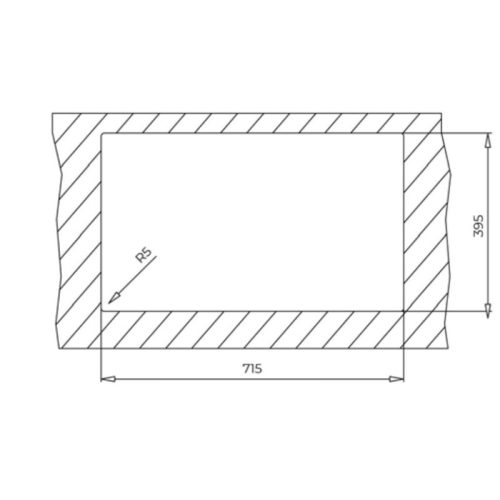 Chậu đá lắp âm 1 hộc rửa Teka SQUARE 72.40 TG 115230015 - Ảnh 2