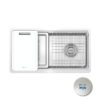 chau rua bat inox 1 ho konox tari 780sm
