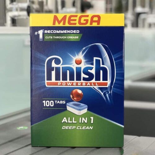 Ảnhviên rửa bát Finish All In One 100 viên