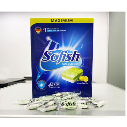 Ảnh viên rửa bát sofish Hộp 50 viên