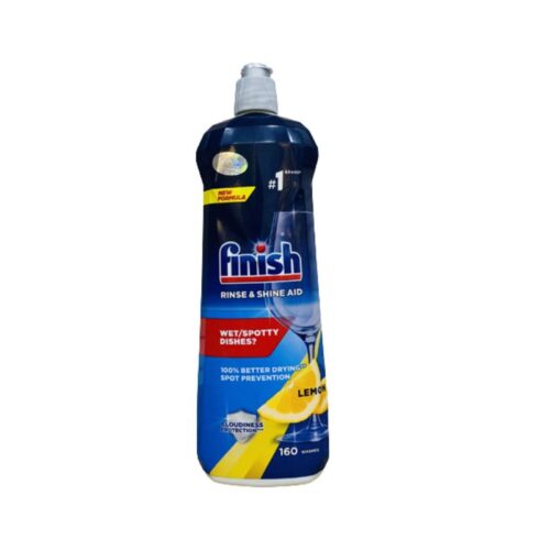 Dầu làm bóng bát đĩa Finish chai 800ml - Chanh