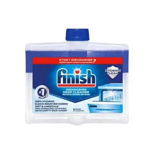 Dung dịch vệ sinh khoang máy rửa bát Finish chai 250ml hương soda