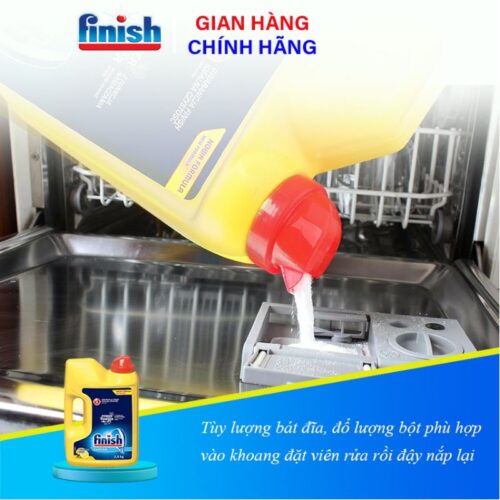 Hình ảnh Bột Finish can 1kg hương chanh