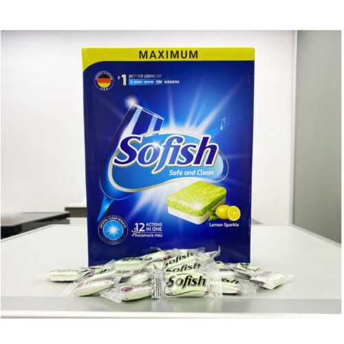 Hình ảnh viên rửa bát sofish Hộp 90 viên