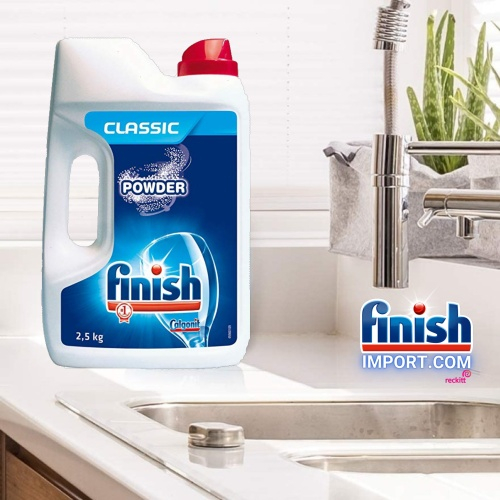 Bột rửa bát Finish 2,5kg