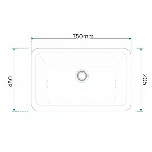 COMBO 9: Chậu rửa bát Kluger KY7545SL Basic + Vòi rửa bát Kluger KLF0008SC - Ảnh 3