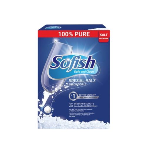 Muối rửa bát sofish Premium1,6Kg