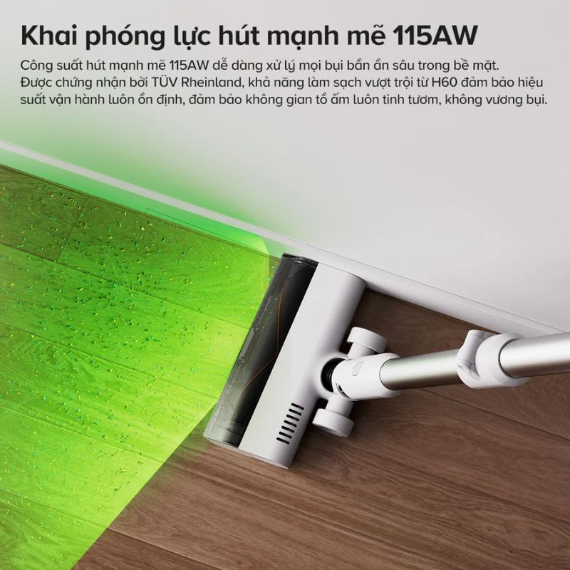 Máy hút bụi cầm tay Roborock H60 5 Máy hút bụi cầm tay Roborock H60 - Ảnh 3