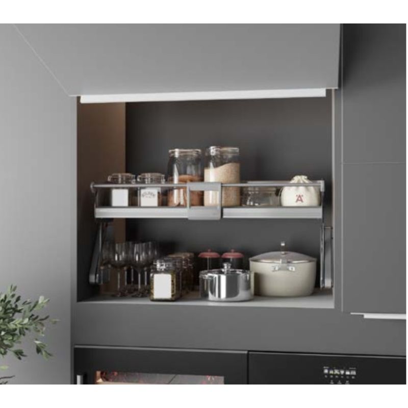 Kệ nâng hạ Hafele 504.68.376 Utensio 1 tầng 800 mm 5 Hình ảnh Kệ nâng hạ Hafele 504.68.376 Utensio 1 tầng 800 mm