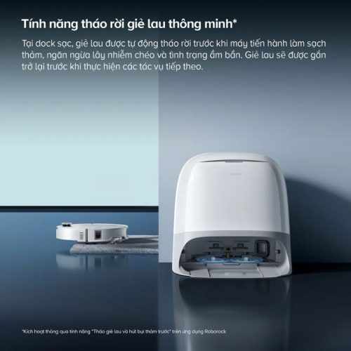 Robot hút bụi lau nhà Roborock Qrevo Curv 2 Pro 8 hinh anh robot hut bui lau nha roborock qrevo curv 2 pro