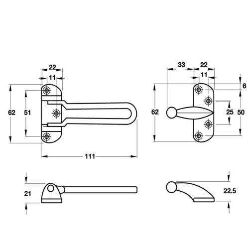 kich thuoc chot an toan mau dong bong hafele 489.15.002