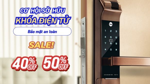 sale khóa điện tử