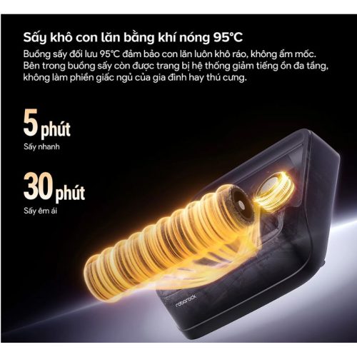 Máy hút bụi lau nhà Roborock F25 ACE Pro 9 say may hut bui lau nha roborock f25 ace pro