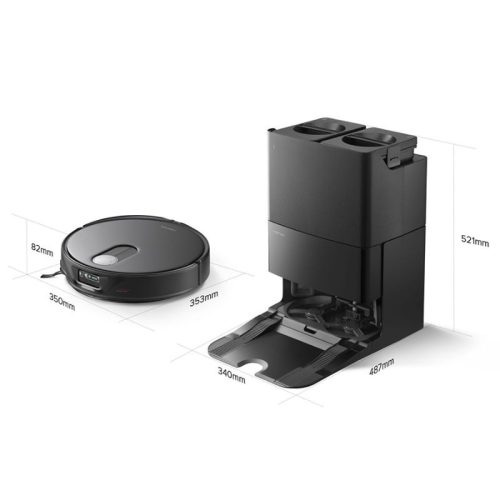 Robot hút bụi lau nhà Roborock Q Revo Slim 8 size robot hut bui lau nha roborock q revo slim