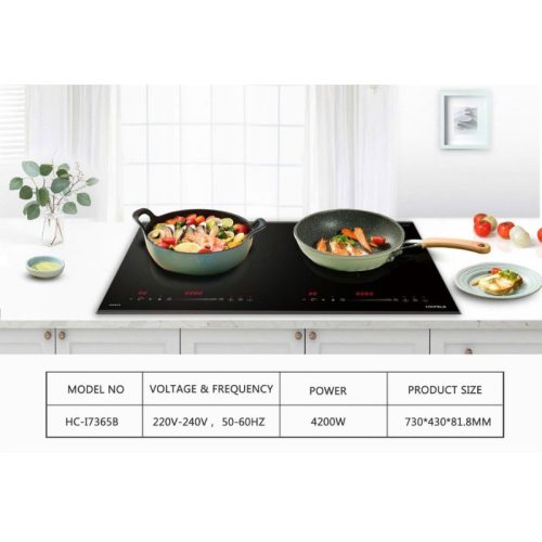 Bếp từ Hafele HC-I7365B 536.61.365 2 vùng nấu 8 Thông số bếp từ Hafele HC-I7365B 536.61.365 2 vùng nấu