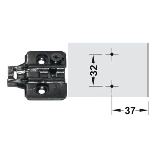 Ảnh Bản lề trùm ngoài Metalla SM Hafele 315.20.750
